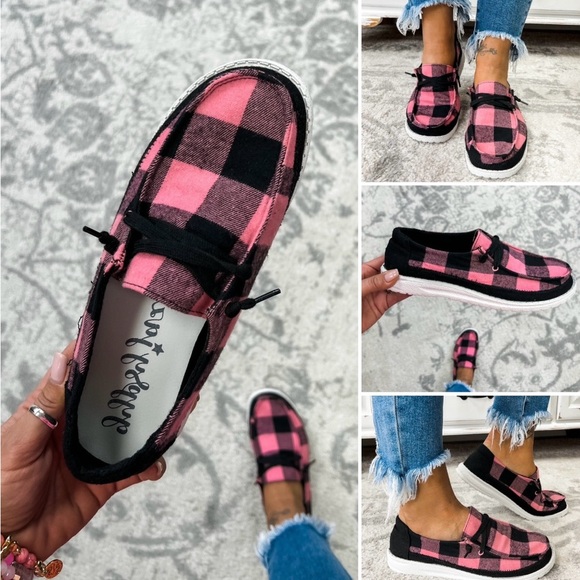 🆕 Very G Gypsy Jazz Pink And Black Prima Sneakers Size 8 🩷🖤 - Picture 3 of 9